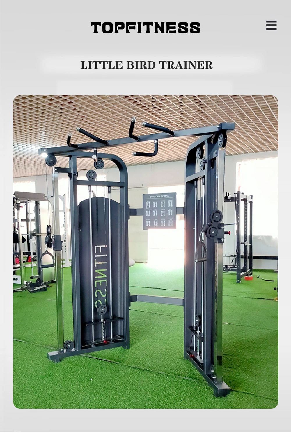 Commercial Fitness Strength Equipment Smith Machine Multifunctional Rack Gym Comprehensive Training Machine