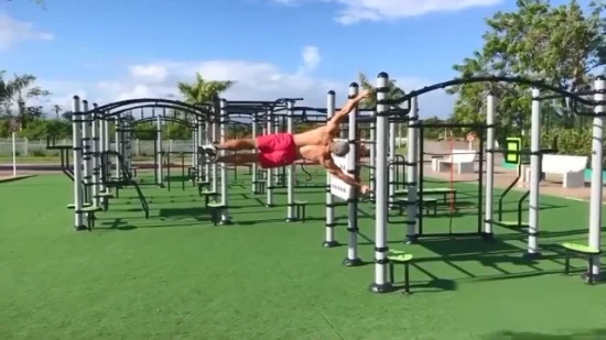 TUV Ejercicio de fuerza corporal múltiple al aire libre Entrenamiento Artículos deportivos Entrenamiento callejero Estación de gimnasio Máquina Gimnasio en casa Monkey Bar Gimnasio múltiple al aire libre Equipo de ejercicios